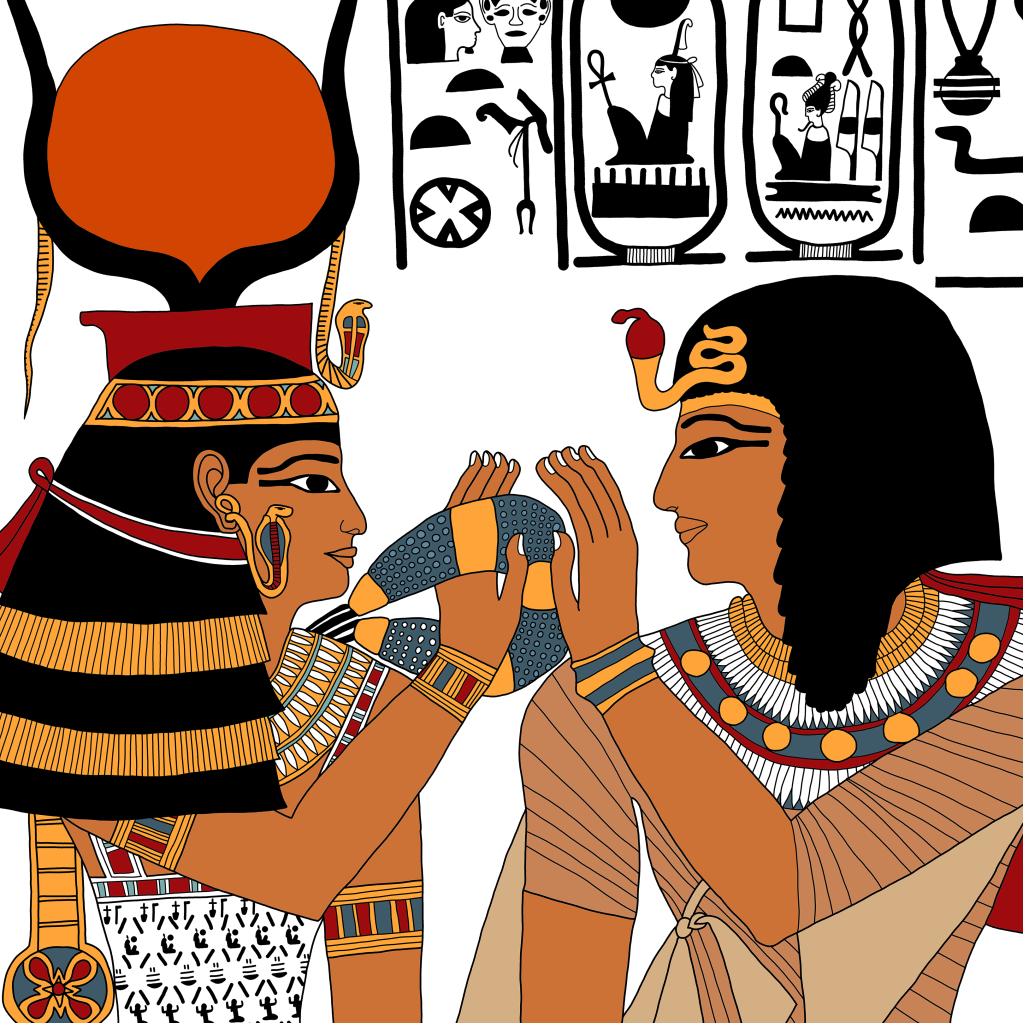 The Goddess Hathor and Seti I